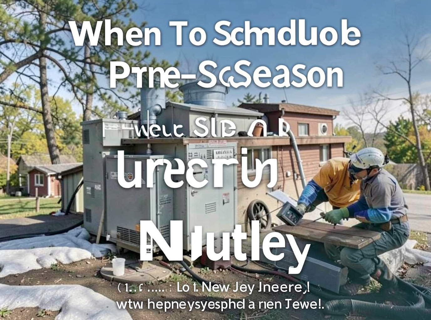 When To Schedule A Pre-Season Heating Tune-Up In Nutley